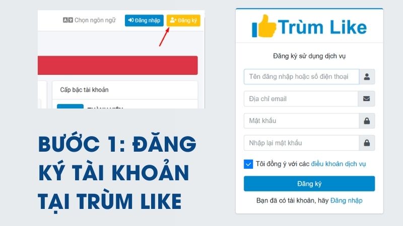 dang ky tai khoan